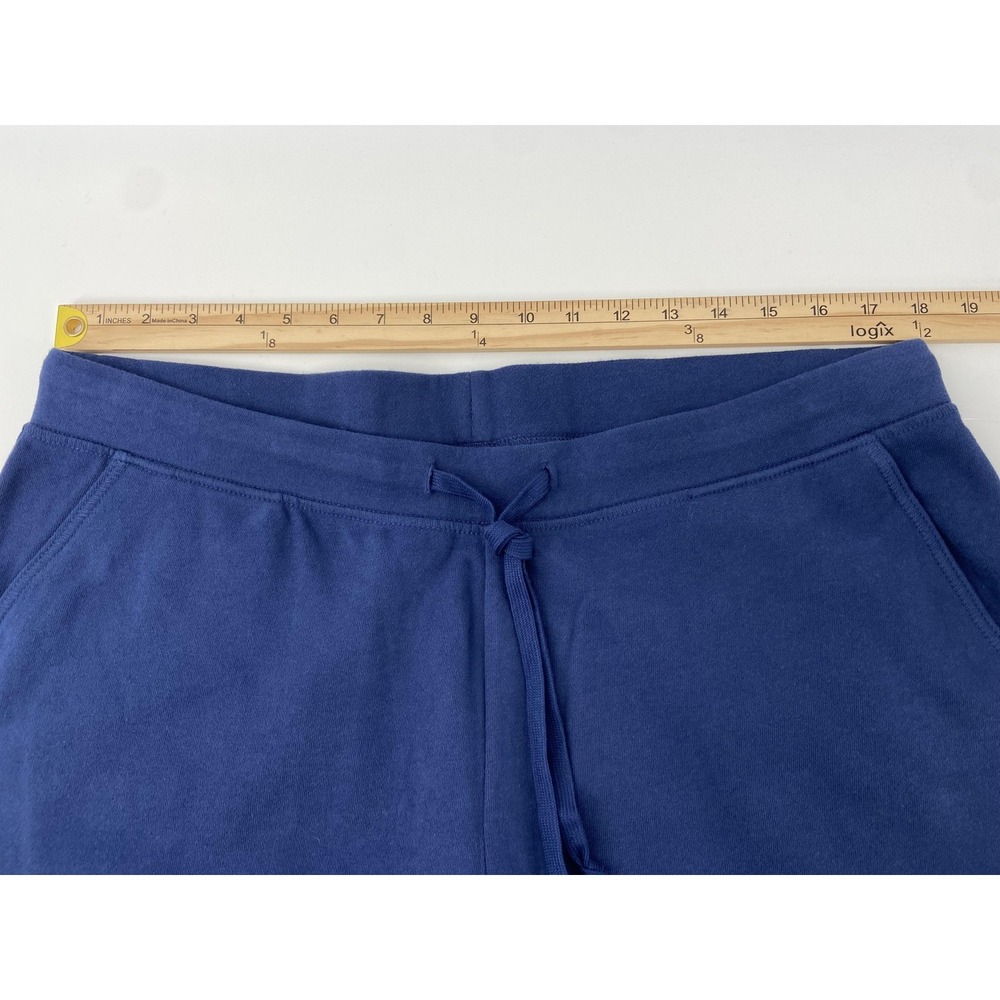 Life Is Good Sweatpants Womens XL Fleece Lounge Blue Logo Relaxed Cozy Soft NWT - Picture 5 of 11